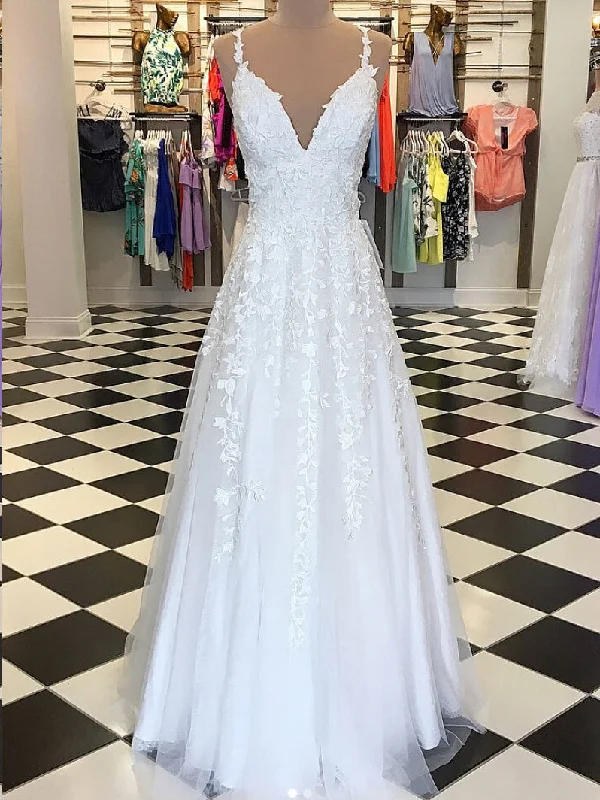 Major Savings Beautiful Prom Dresses A-line Floor-length V-neck Long Burgundy Prom Dress JKL1232