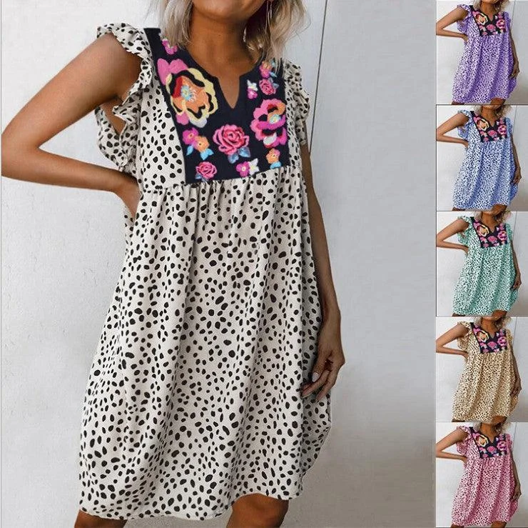 Limited Edition chic slip dresschic slip dressLeopard print shirt small V-neck dress