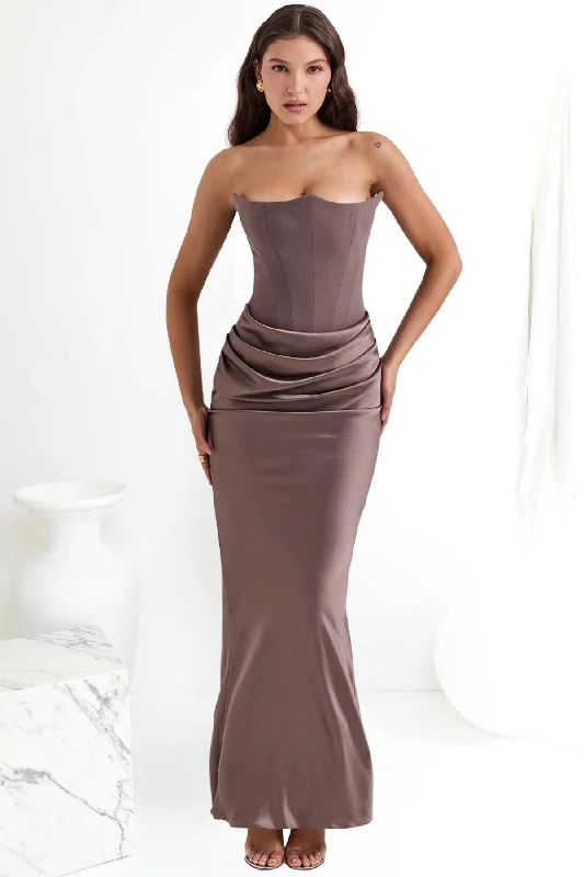 Instant Discount casual day dresscasual day dressHouse Of CB Persephone Corset Dress (Smoke) Instant Discount casual day dresscasual day dressHouse Of CB Persephone Corset Dress (Smoke)