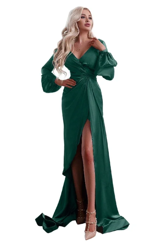 Seasonal Clearance wrap dresswrap dressBUY IT TINAHOLLY TK305 Tiana Long Sleeve Dress (Emerald) Seasonal Clearance wrap dresswrap dressBUY IT TINAHOLLY TK305 Tiana Long Sleeve Dress (Emerald)