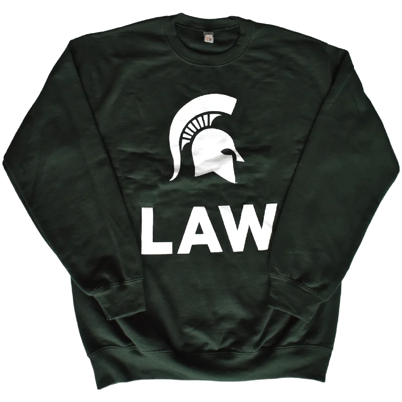 Deal Frenzy vibrant athletic hoodieCollege of Law Crewneck Sweatshirt