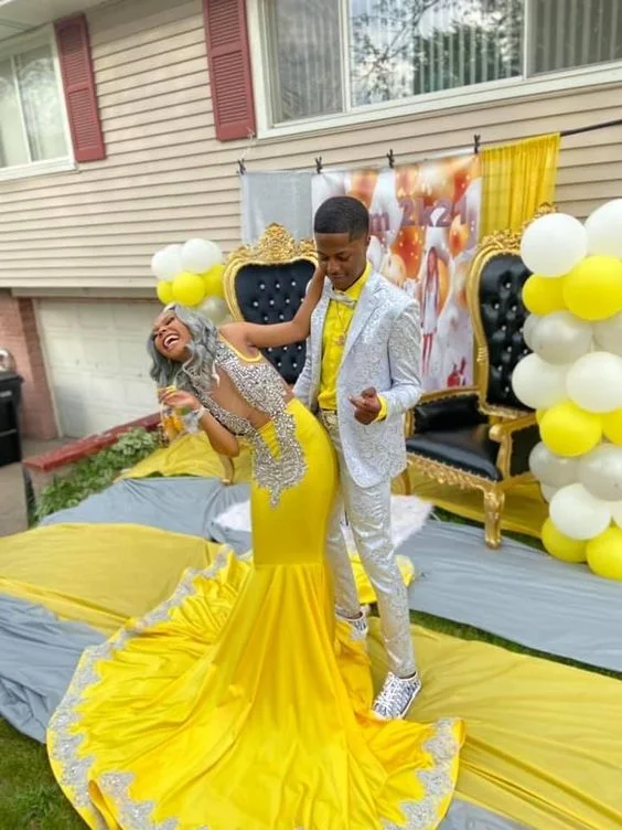 Best Bargains tiered dresstiered dressSparkly Evening Dresses, Mermaid Sexy Yellow Evening Prom Gown With Train Y644 Best Bargains tiered dresstiered dressSparkly Evening Dresses, Mermaid Sexy Yellow Evening Prom Gown With Train Y644