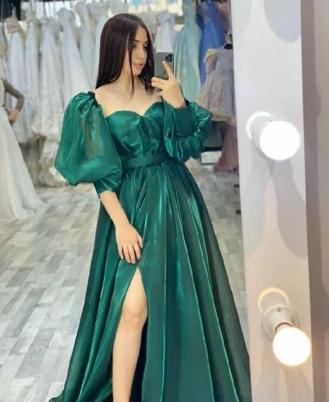 Price Slash spaghetti strap dressspaghetti strap dressGreen Silk Organza Prom Dresses Sweetheart Neckline Puff Sleeves Formal Party Dress Women Y4877 Price Slash spaghetti strap dressspaghetti strap dressGreen Silk Organza Prom Dresses Sweetheart Neckline Puff Sleeves Formal Party Dress Women Y4877