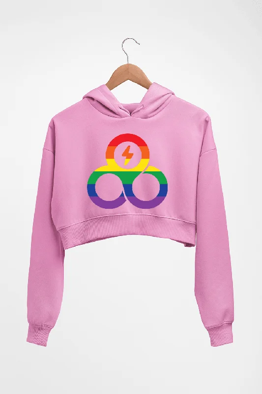Now or Never soft hoodieTrifecta Crop HOODIE FOR WOMEN