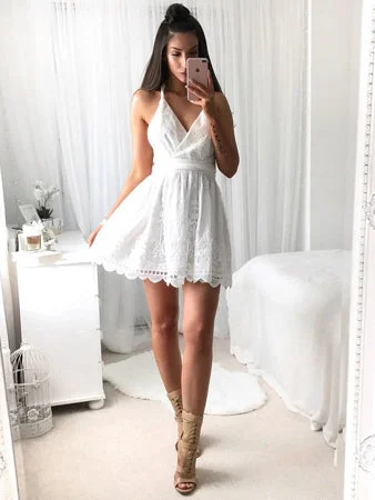 Great Bargains Sexy Fashion Homecoming Dress Criss-Cross Straps Short Prom Dress Party Dress JK425