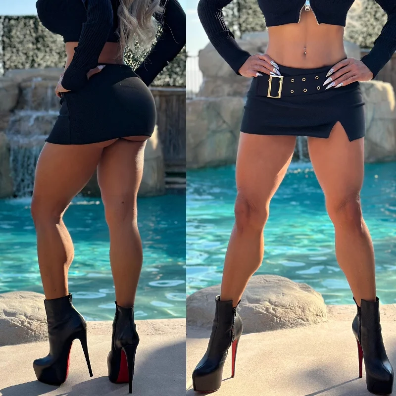 New Deals summer dresssummer dressConnie's "SLING BELT MICRO MINI SKIRT" BLACK FULL Stretch Fit, With Built in Full stretch Shorts New Deals summer dresssummer dressConnie's "SLING BELT MICRO MINI SKIRT" BLACK FULL Stretch Fit, With Built in Full stretch Shorts