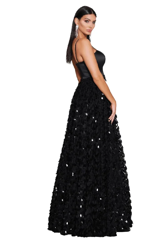 Savings Galore office dressoffice dressJadore Zia Gown (Black) - RRP $585