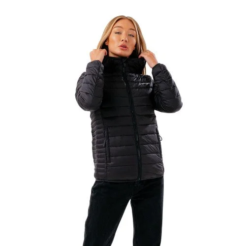 Midnight Madness sleek jacketHype Womens/Ladies Lightweight Puffer Jacket