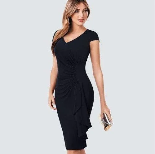 Get It Before It’s Gone stylish party dressstylish party dressRuffled irregular dress