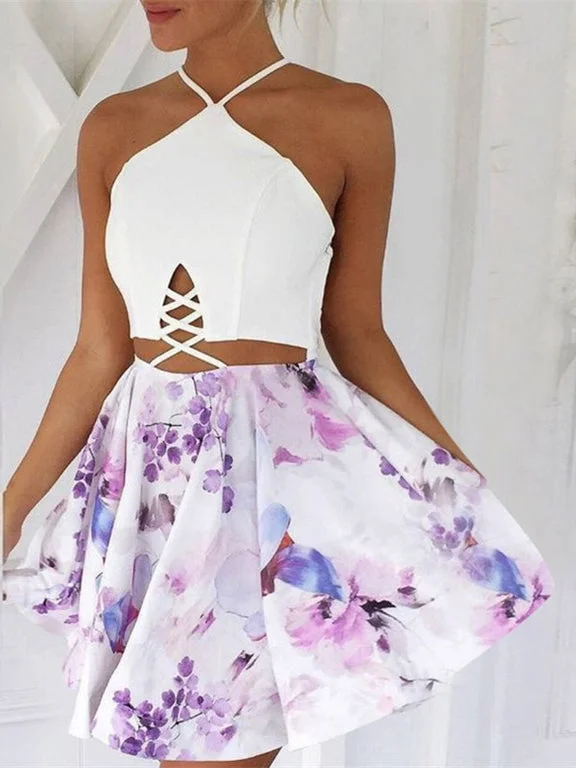 Exclusive Savings Open Back Homecoming Dresses Floral Print Aline Short Prom Dress Sexy Party Dress JK774 Exclusive Savings Open Back Homecoming Dresses Floral Print Aline Short Prom Dress Sexy Party Dress JK774