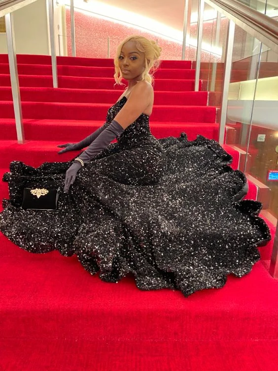Today's Special luxury dressluxury dressMermaid Black Sequins Prom Dress Sexy Evening Dress Y545 Today's Special luxury dressluxury dressMermaid Black Sequins Prom Dress Sexy Evening Dress Y545