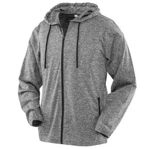 Year-End Sale fashionable fitness sweatshirtSpiro Womens/Ladies Hooded Jacket