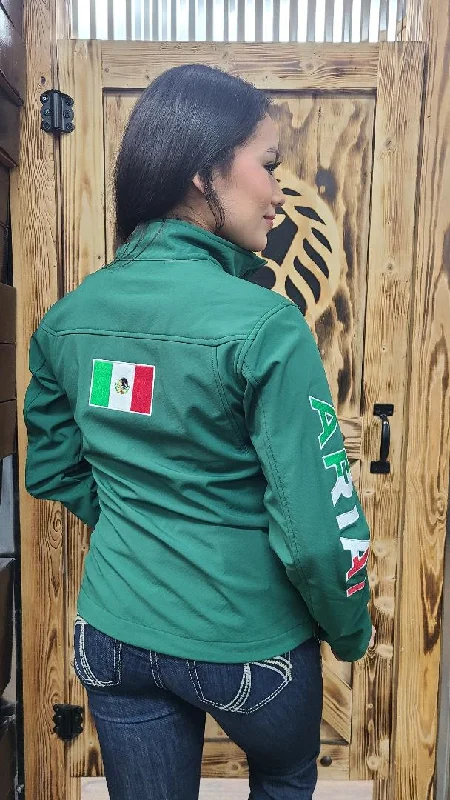 Bargain Bin oversized coatWOMEN'S  Classic Team Softshell MEXICO Jacket