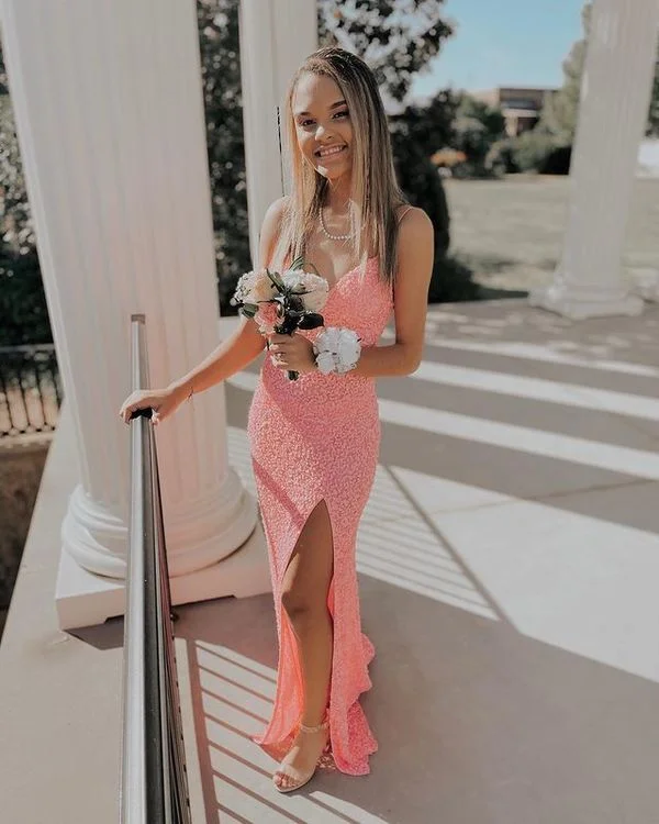 Quick Sale casual knit dresscasual knit dressPink Sequin Long Evening Dresses With Cross Back Y625 Quick Sale casual knit dresscasual knit dressPink Sequin Long Evening Dresses With Cross Back Y625