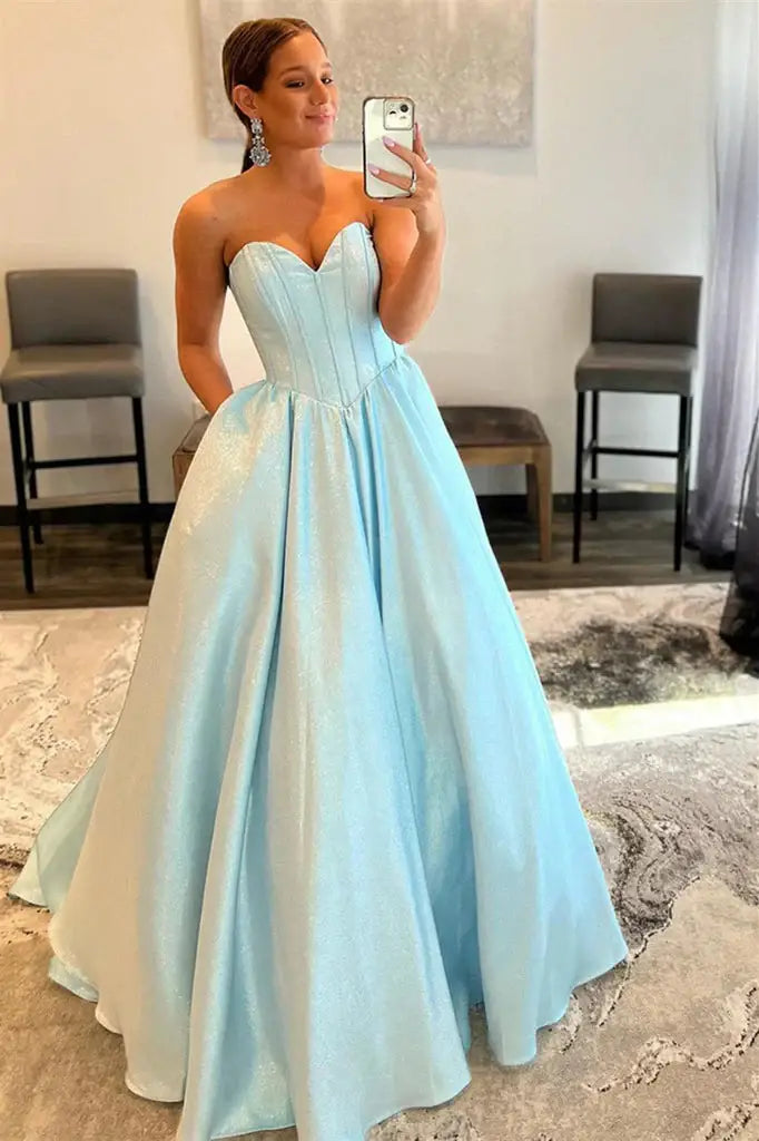 Final Markdown playful dressplayful dressSatin A-Line Sweerteart Strapless Empire Formal Prom Dress Final Markdown playful dressplayful dressSatin A-Line Sweerteart Strapless Empire Formal Prom Dress