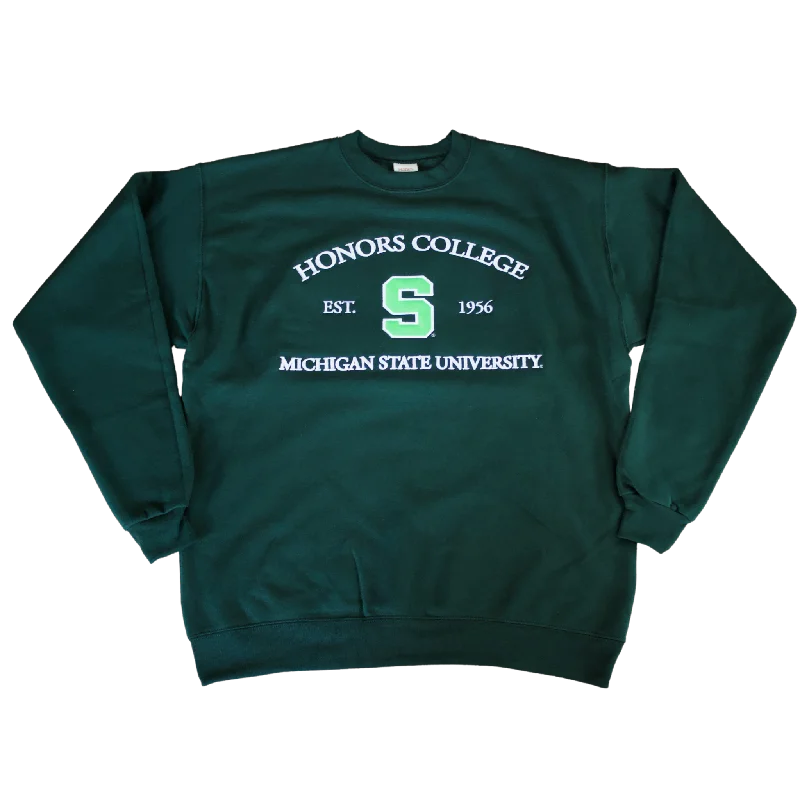 Take Advantage eco-friendly sports hoodieHonors College Spartan Block S Sweatshirt