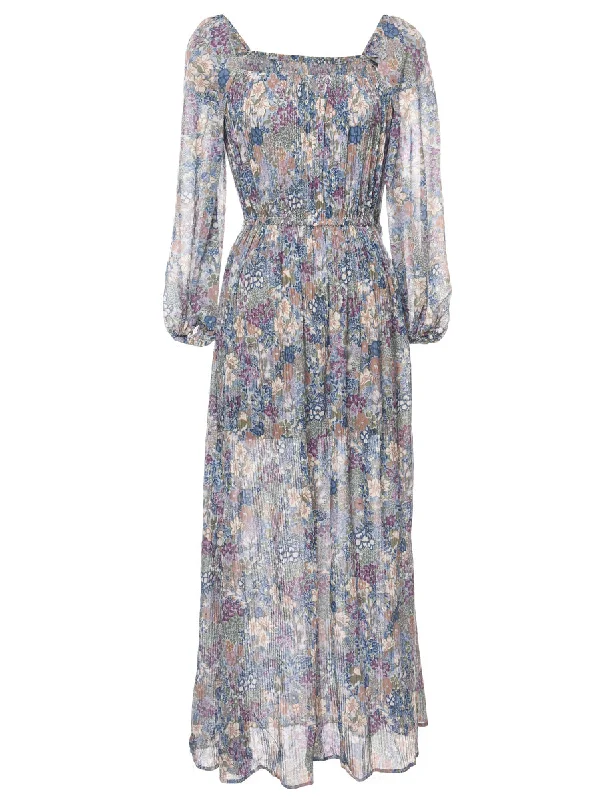 Unmissable Offer breathable jacketFloral Print Maxi Dress - S
