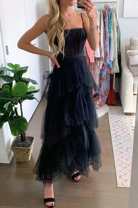 Overstock fitted dressfitted dressSpaghetti Straps Tulle A-Line Tiered Sheer Party Prom Dress Overstock fitted dressfitted dressSpaghetti Straps Tulle A-Line Tiered Sheer Party Prom Dress