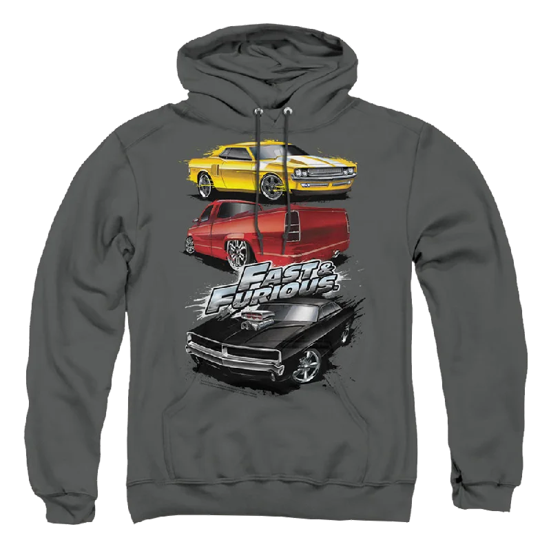 Mega Sale fashionable hoodieFast and Furious Muscle Car Splatter - Pullover Hoodie