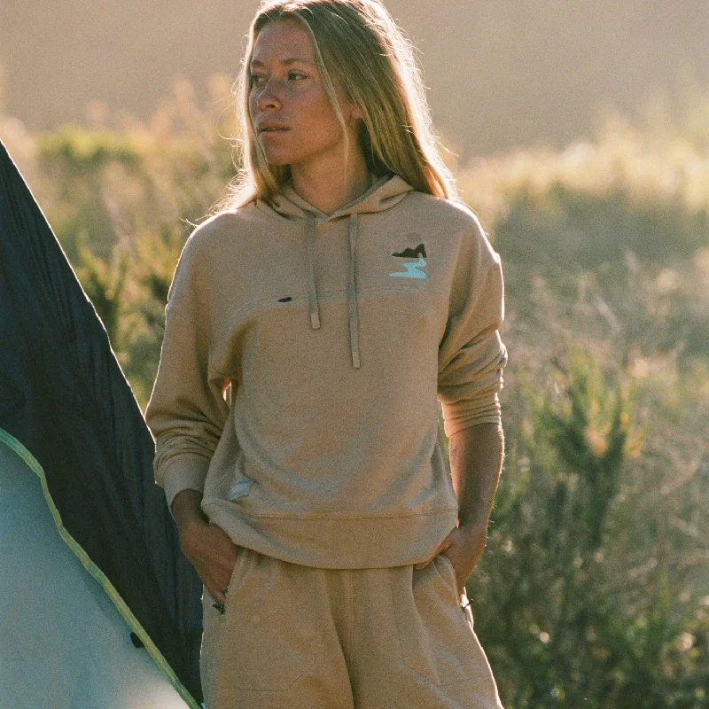 Crazy Deals modern athletic hoodieROARK Roam Hoodie - TAN
