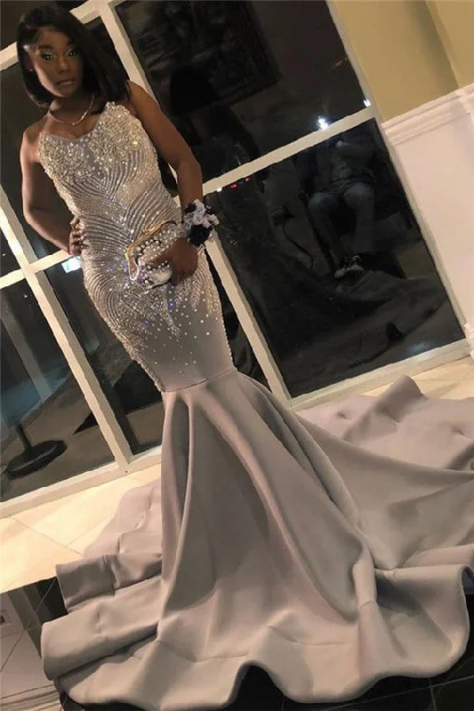 Deal of the Week stylish party dressstylish party dressSilver Grey Mermaid Prom Dresses with Beads Crystals Sexy Strapless Sleeveless Formal Evening Gowns Y883 Deal of the Week stylish party dressstylish party dressSilver Grey Mermaid Prom Dresses with Beads Crystals Sexy Strapless Sleeveless Formal Evening Gowns Y883