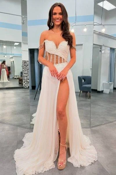 Today Only flowy evening dressflowy evening dressSpaghetti Straps V-Neck A-Line Beaded Sheer With High Slit Prom Dress Today Only flowy evening dressflowy evening dressSpaghetti Straps V-Neck A-Line Beaded Sheer With High Slit Prom Dress