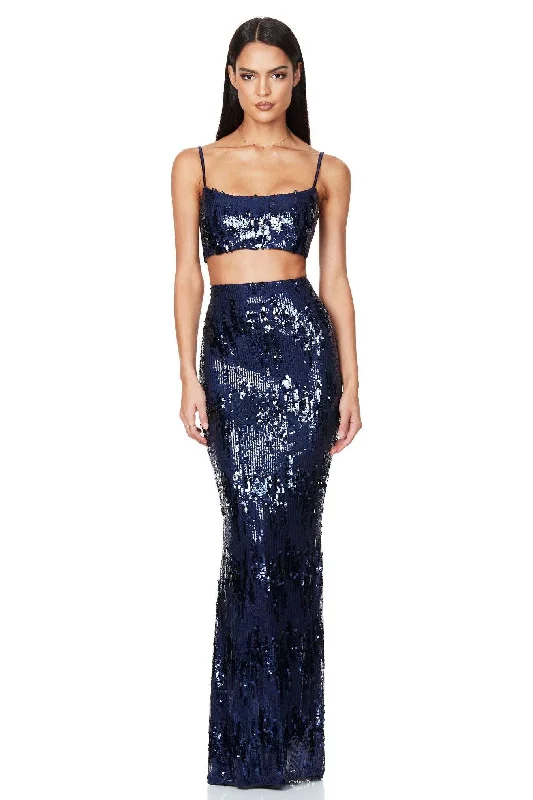 Bonus Savings comfy maxi dresscomfy maxi dressBUY IT NOOKIE Cascade Two Piece (Navy) - RRP $389