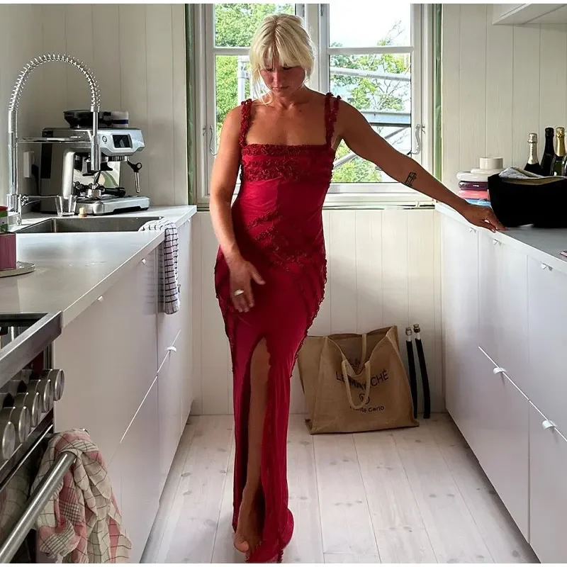 Act Now elegant maxi dresselegant maxi dressElegant Red Sheath/Column Prom Dress,Vintage Prom Gown Y4609