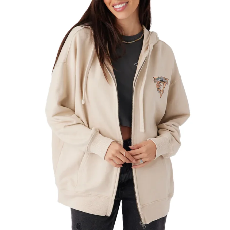 Don't Wait luxe gym hoodieO'Neill Women's Byron Oversized Zip Hoodie