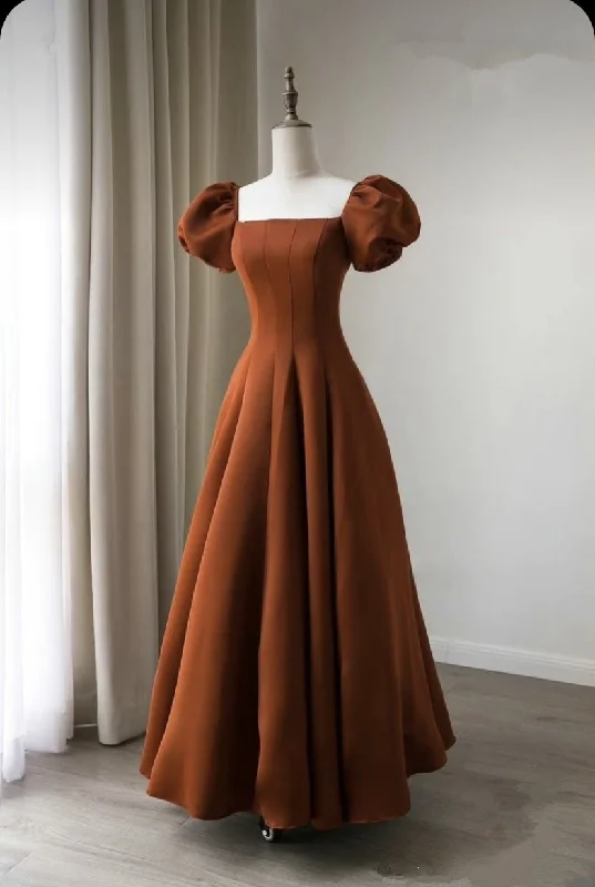Stock Clearance casual knit dresscasual knit dressCoffee satin prom dress long Short puffy sleeve ball gown Square neck Fairy formal dress Y4962 Stock Clearance casual knit dresscasual knit dressCoffee satin prom dress long Short puffy sleeve ball gown Square neck Fairy formal dress Y4962