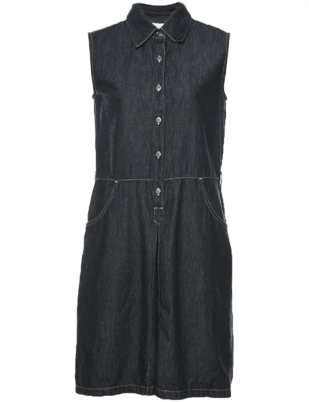 Special Savings vintage trench coatLiz Claiborne Black Denim Dress - M