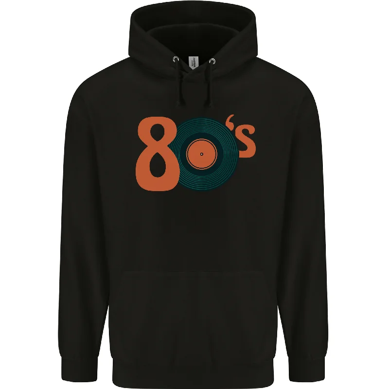 Flash Deals comfortable stylish hoodie80s Music Vinyl Record Decks Turntable Mens 80% Cotton Hoodie