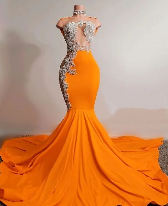 Exclusive Savings chic dresschic dressOrange Mermaid Prom Dress Sleeveless Evening Dress Charming Evening Dress Y567 Exclusive Savings chic dresschic dressOrange Mermaid Prom Dress Sleeveless Evening Dress Charming Evening Dress Y567