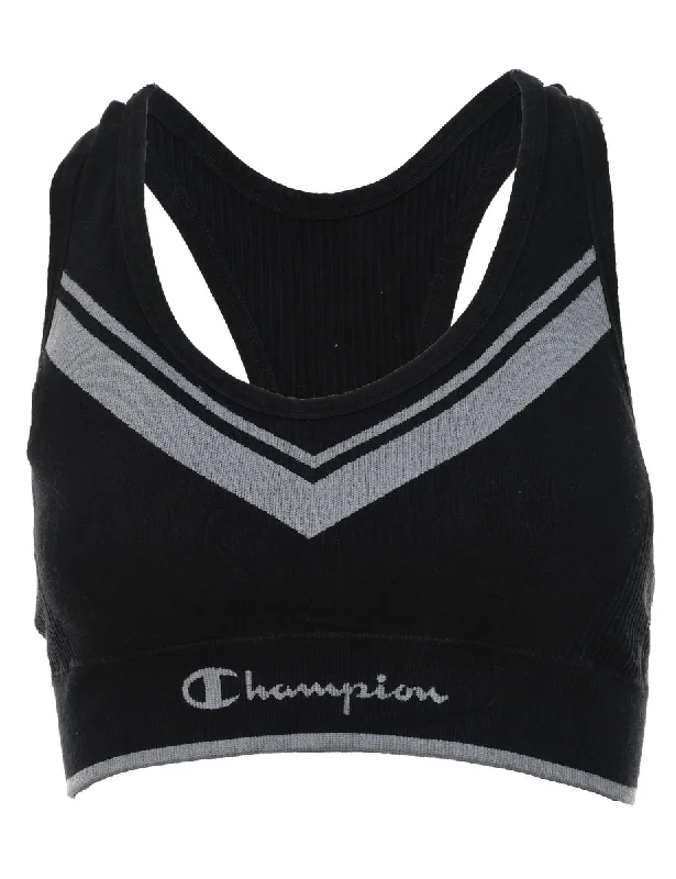 Special Buy versatile coatChampion Black Sports Bra - S