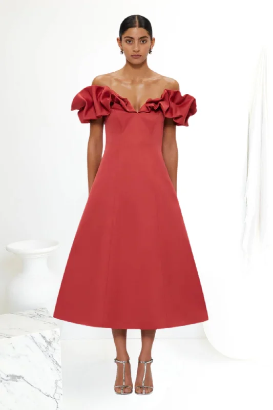New Arrival trendy bodycon dresstrendy bodycon dressLEO LIN Annie Midi Dress (Mulberry)
