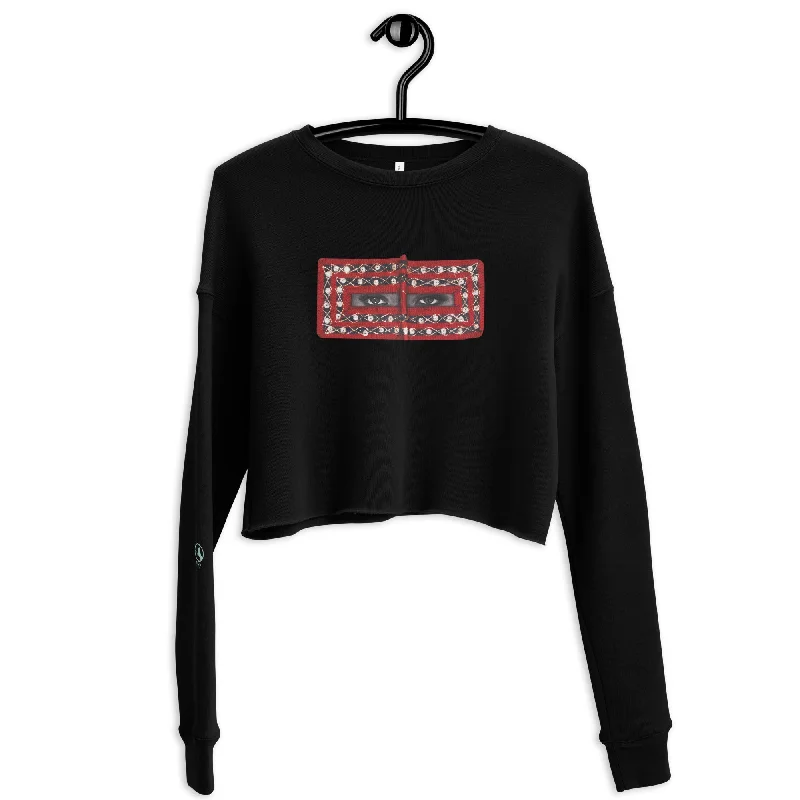 Hurry In fashionable fitness sweatshirtBORQE Women's Crop Sweatshirt