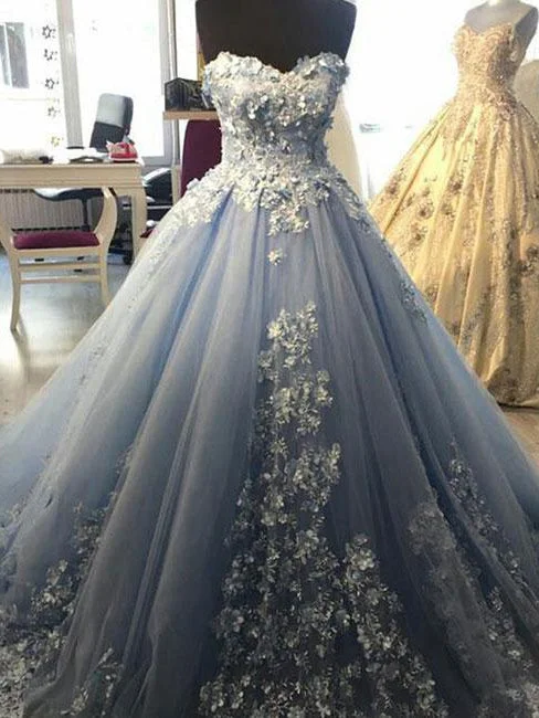 Fantastic Offers Ball Gown Prom Dresses Sweetheart Lavender Long Prom Dress Beautiful Evening Dress JKL1139