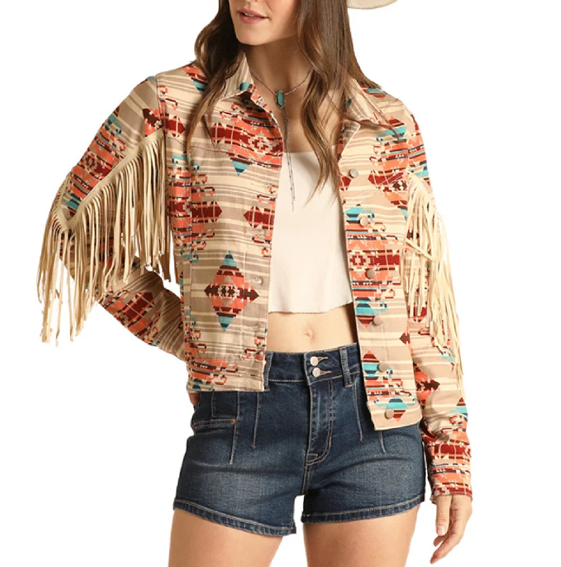 Deal of the Week stylish coatAztec Stripe Jacket