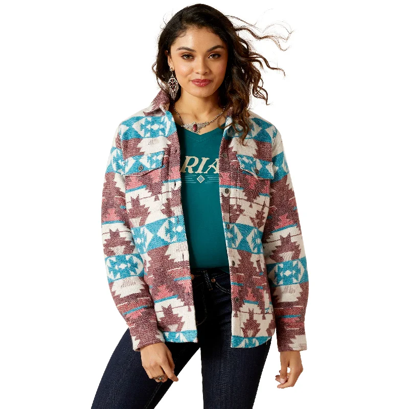 Act Fast windbreaker jacketWOMEN'S  Shacket Shirt Jacket