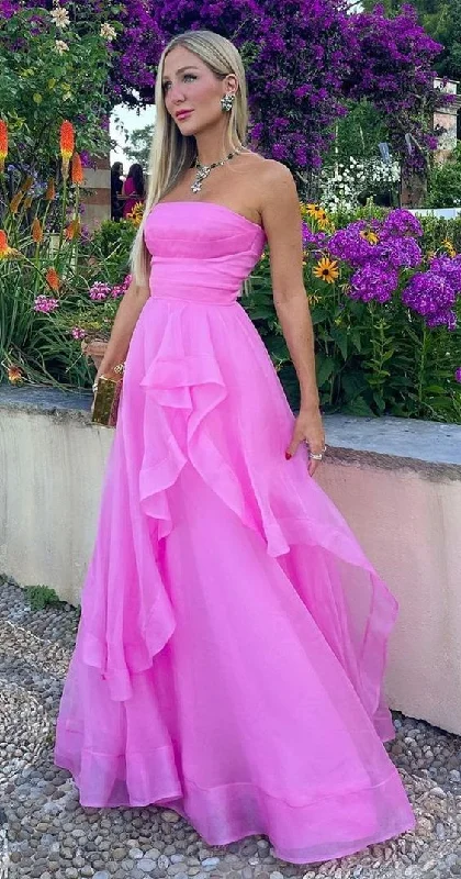 Fantastic Deals pleated maxi dresspleated maxi dressSexy Pink Prom Formal Evening Dress Long Floor Length Dress Y1238