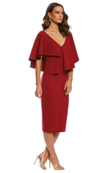 Clearance Event summer floral dresssummer floral dressBUY IT PASDUCHAS Canopy Midi Dress (Ruby)