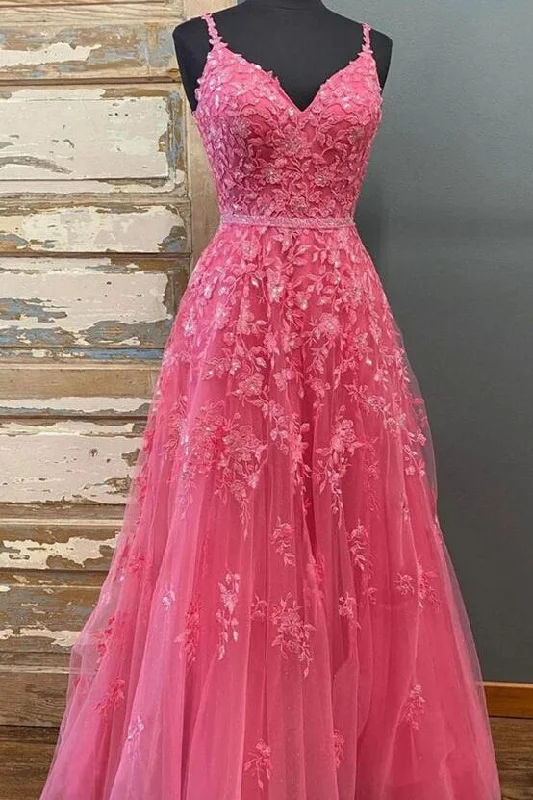 Online Exclusive layered dresslayered dressSpaghetti Straps Backless Tulle A-Line Appliques Prom Dress Online Exclusive layered dresslayered dressSpaghetti Straps Backless Tulle A-Line Appliques Prom Dress