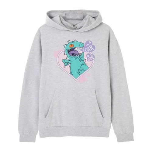 Blowout Deals functional sports hoodieRugrats Womens/Ladies Love Reptar Marl Hoodie