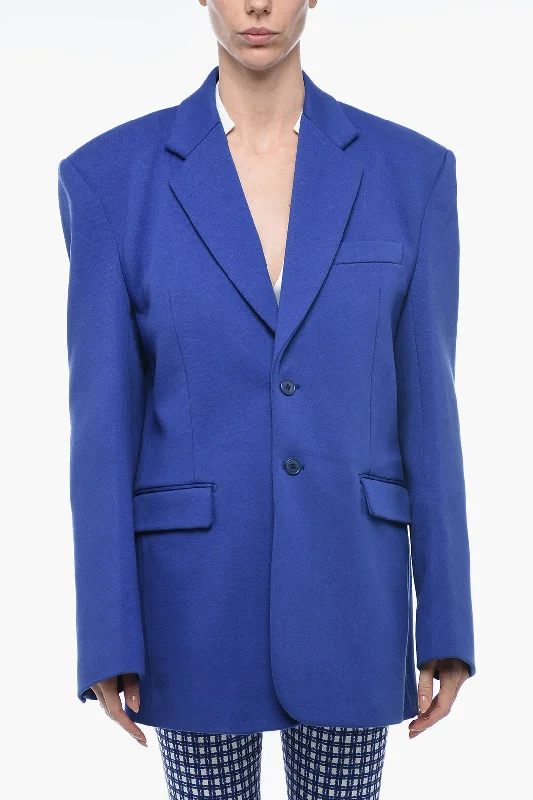 The Best Prices puffer jacketVetements Wool Blend Oversized Blazer Xs Standard size The Best Prices puffer jacketVetements Wool Blend Oversized Blazer Xs Standard size