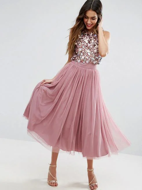 Incredible Offers Two Piece Homecoming Dresses Unique A Line Sparkly Short Prom Dress Party Dress JK909