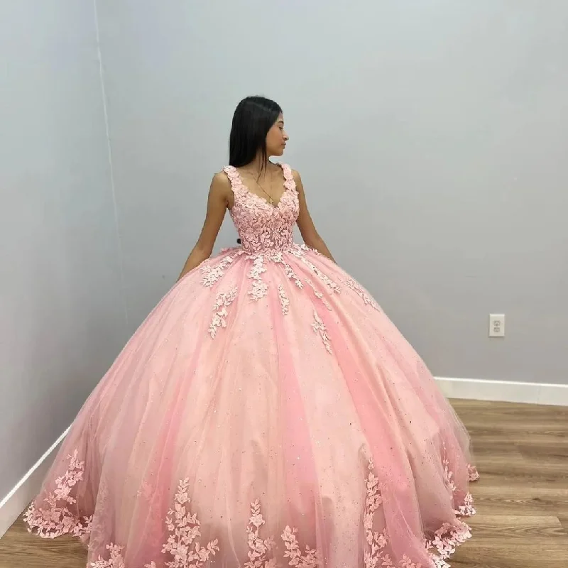 Year-End Clearance lace-up dresslace-up dressPink Quinceanera Dresses with Lace Appliques Mexican Ball Gown 15th Birthday Dress Y4675 Year-End Clearance lace-up dresslace-up dressPink Quinceanera Dresses with Lace Appliques Mexican Ball Gown 15th Birthday Dress Y4675