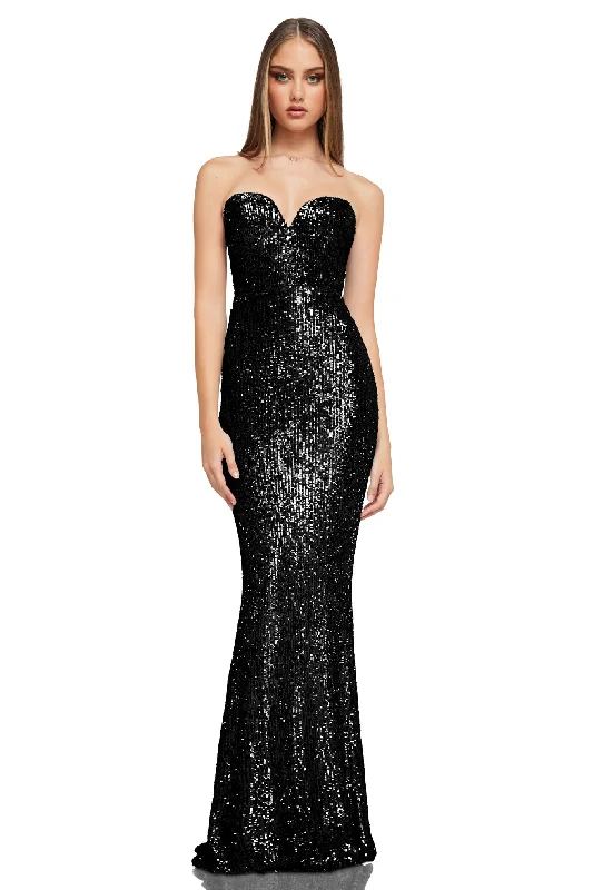 Savings Spectacular trendy bodycon dresstrendy bodycon dressNOOKIE Lumiere Gown (Black) - RRP $449 Savings Spectacular trendy bodycon dresstrendy bodycon dressNOOKIE Lumiere Gown (Black) - RRP $449