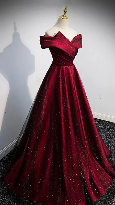 Can't Miss elegant maxi dresselegant maxi dressBurgundy satin long A line prom dress evening dress Y767 Can't Miss elegant maxi dresselegant maxi dressBurgundy satin long A line prom dress evening dress Y767