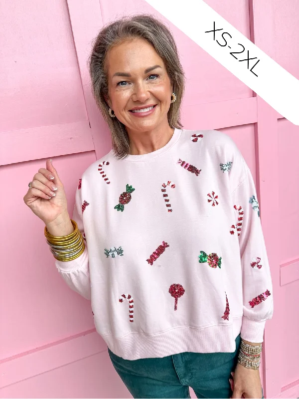 Early Access cool activewear hoodieMary Square | Millie Candies Sweatshirt