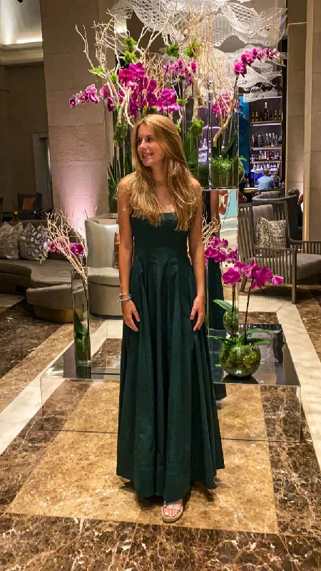 Best Deals fitted dressfitted dressA-line Square Neckline Green Evening Dress Modest Formal Gown Y692 Best Deals fitted dressfitted dressA-line Square Neckline Green Evening Dress Modest Formal Gown Y692